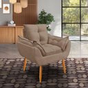 Ver imagem 1 de Poltrona Opala Decorativa Sala e Escritório