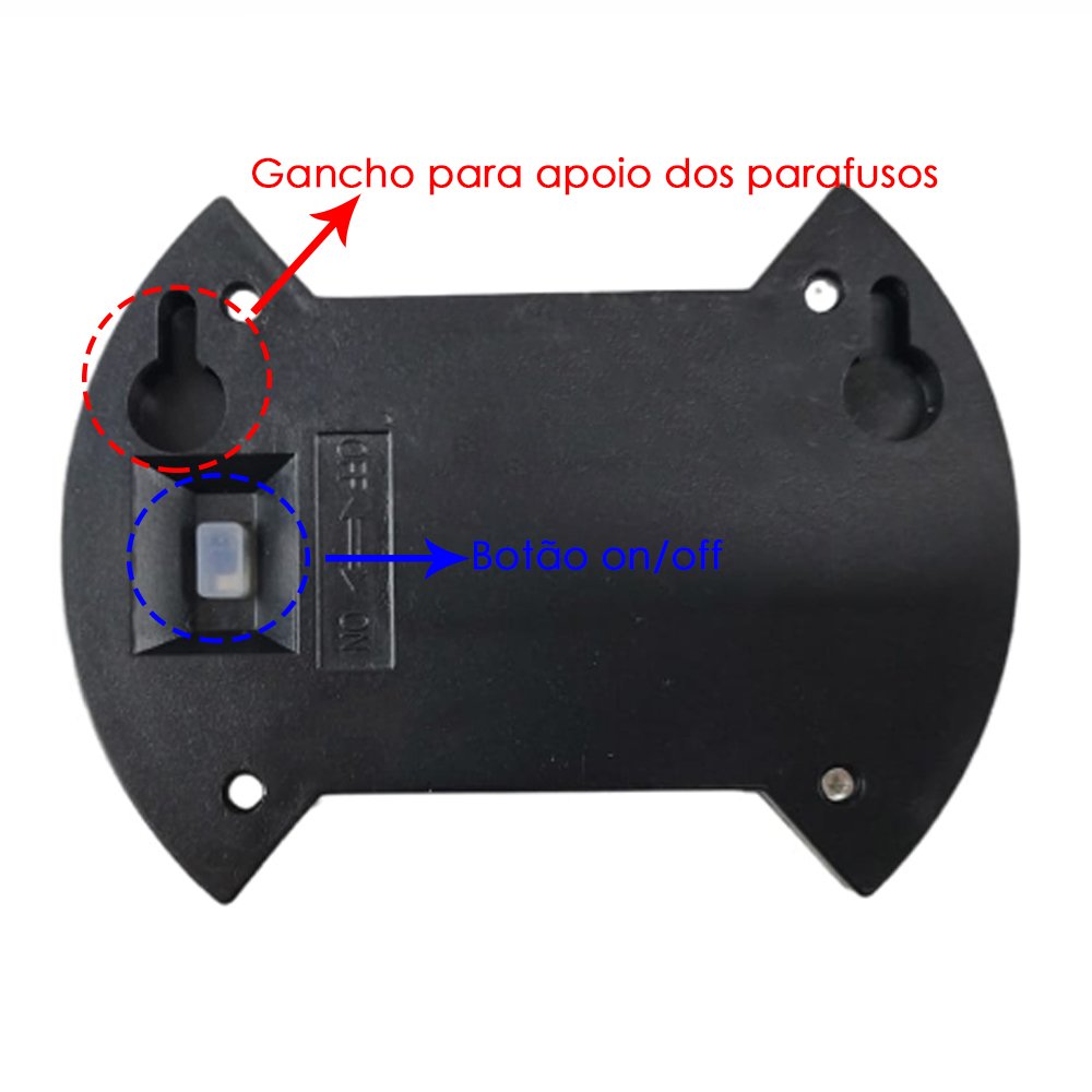 Luminaria Solar Parede Kit 4 Und Arandela Spot Balizador Jardim Casa Quintal Garagem Varanda Escada - 3