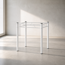 Ver imagem 3 de Base de Mesa Tubular Aço 2" 0,75 para Banco Branca Jantar
