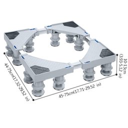 Suporte com 12 Pés para Lava e Seca/lavadora Brastemp - 2