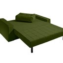 Ver imagem 2 de Sofá Cama Casal Murilo 182cm em Tecido Linho Verde