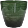 Vaso para Plantas Sala Jardim Alto Brilho (liso/verde-musgo) - 1