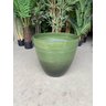 Vaso para Plantas Sala Jardim Alto Brilho (liso/verde-musgo) - 4