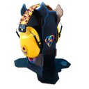 Ver imagem 3 de Abafador de Ruido para Crianças e Adolescentes Yellow de 22 Db com Suporte Infinity Black