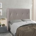 Ver imagem 2 de Cabeceira Cama Box Casal Queen 160cm Elisa Linho Rústico - Loja Sheep