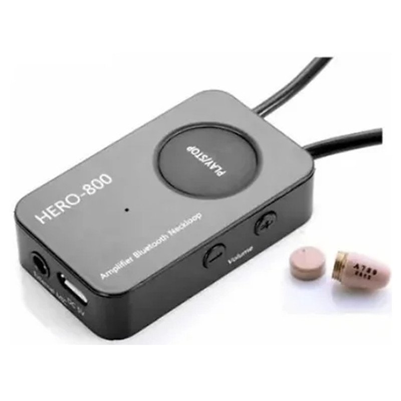 Camera Amplificador Kit Bluetooth Ponto Escuta pra policia