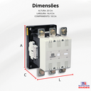 Ver imagem 5 de Contator Weg 250a Cwm250-22-30v26 220v - 10409922