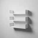 Ver imagem 7 de Kit com 3 Prateleiras Decorativas em Mdf 60-50-40 X 15 Branco