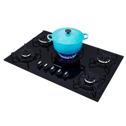 Cooktop a Gás 5 Bocas Mondial Ctg-03 Biv-preto/prata - 6