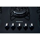 Ver imagem 3 de Cooktop a Gás 5 Bocas Mondial Ctg-03 Biv-preto/prata