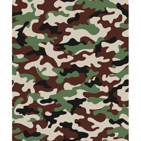 Papel de Parede Dzmd-1822 Camuflado