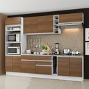 Ver imagem 1 de Armário de Cozinha Completa 290cm Branco/Rustic Vicenza Madesa