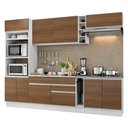 Ver imagem 3 de Armário de Cozinha Completa 290cm Branco/Rustic Vicenza Madesa