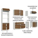 Ver imagem 5 de Armário de Cozinha Completa 290cm Branco/Rustic Vicenza Madesa
