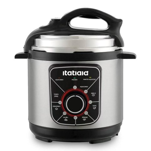 Panela de Pressão Elétrica 5 Litros Essencial PPESS1003 Itatiaia 900W