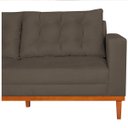 Ver imagem 7 de Sofá 2 Lugares Dubai Suede Marrom - ADJ Decor