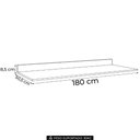Ver imagem 2 de Tampo para Balcão de Cozinha 180cm Mdp Cinza - Lumil
