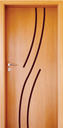 Ver imagem 1 de Folha de Porta Frisada HDF Modelo 10 Mapaf:102 cm