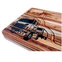 Ver imagem 3 de Tábua de corte tradicional para churrasco Madeira Teca Caminhão