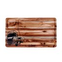 Ver imagem 2 de Tábua de corte tradicional para churrasco Madeira Teca Caminhão