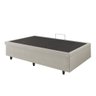 Cama Box Baú Solteirão 96x203x42cm Corino Linho com Pistão a Gás - 8