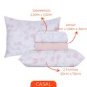 Ver imagem 3 de Jogo de Cama Casal Duplo 4 Peças Sultan Sonhare Bronze Veneza
