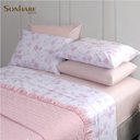 Ver imagem 2 de Jogo de Cama Duplo Casal 4 Pçs Veneza Sonhare Bronze Sultan