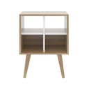 Ver imagem 3 de Mesa Apoio Amêndoa e Off White
