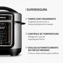Ver imagem 4 de Panela de Pressão Elétrica Mondial Master Cooker 3l com 14 Funções 700w Preto/inox 127v - Pe-40