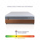 Ver imagem 4 de Conjunto Box Marrom Luanda Cinza Espuma D28 Viúva 128x188x62 - King House