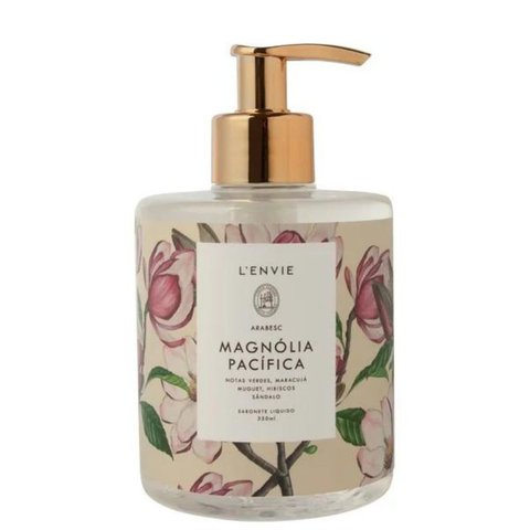 Sabonete Liquido Magnolia Pacifica 350ml Lenvie Parfums