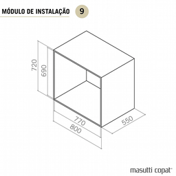 Gaveta Fruteira Aramada 770mm Corrediça Deslizante Armário Cozinha para Frutas Multiuso - 4