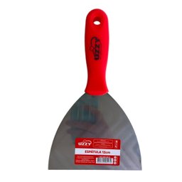 Espátula Cabo Vermelho 12cm P/ Massa Corrida Gesso Drywall - 1