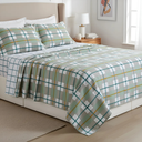 Ver imagem 1 de Conjunto Cama Casal King Size Jasmine 04 Pç Bordado 400 Fios:verde