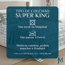 Ver imagem 7 de Conjunto Cama Casal King Size Jasmine 04 Pç Bordado 400 Fios:verde