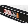Cama Box King: Colchão Espuma D33 Black e White Double Face + Base Crc Suede Brown(193x203) - 5