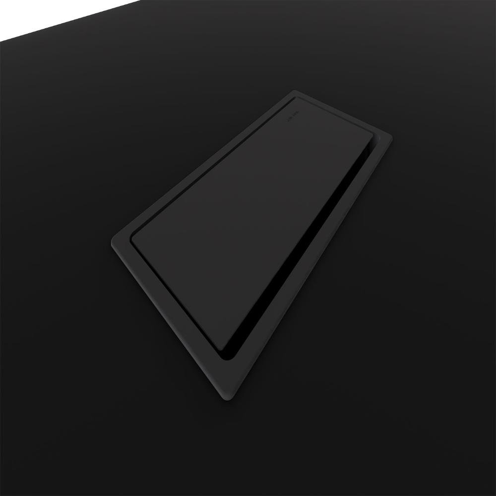 Mesa de Escritório 2,00m 1 Cx de Tomada Pé Painel Angular F5 - 6
