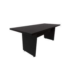 Mesa de Escritório 2,00m 1 Cx de Tomada Pé Painel Angular F5 - 4