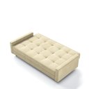 Ver imagem 4 de Sofá Cama Nice 4 Lugares Reclinável 203cm Bege Suede Cialar