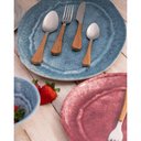 Ver imagem 4 de Faqueiro 24 Peças de Inox C/ Cabo Plástico Amadeirado Milão