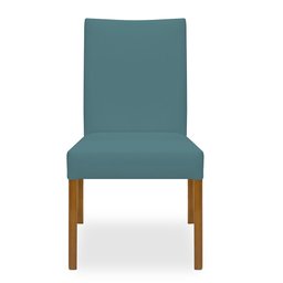 Kit 2 Cadeiras de Jantar Milan Linho Azul - 3