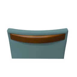 Kit 2 Cadeiras de Jantar Milan Linho Azul - 7