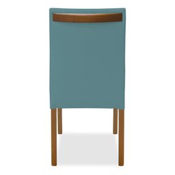 Kit 2 Cadeiras de Jantar Milan Linho Azul - 6