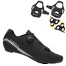 Sapatilha Speed Ciclismo Giro Cadet Preta + Pedal Shimano Rs500 - Preto - 43 Br / 45 Eur - 1