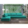 Sofá de Canto em L , Chaise Lado Esquerdo - EGO002:VERDE - 1