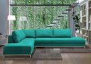 Ver imagem 1 de Sofá de Canto em L , Chaise Lado Esquerdo - EGO002:VERDE