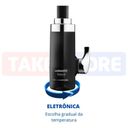 Ver imagem 3 de Torneira Eletrônica de Parede Essence Preto 220v Lorenzetti
