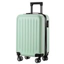 Ver imagem 1 de Mala de Viagem Bordo ABS Rigida Anac 10kg Aviao Bagagem 4 Rodinhas 360 Graus Cadeado Senha Anti Roub