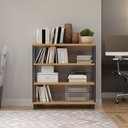 Ver imagem 1 de Mini Estante Estilo Industrial 89,5cm 4 Prateleiras F23 Pradel Móveis Pradel F23