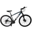 Ver imagem 1 de Bicicleta Aro 29 Gti Roma 21v Freio a Disco Preto Tam. 19